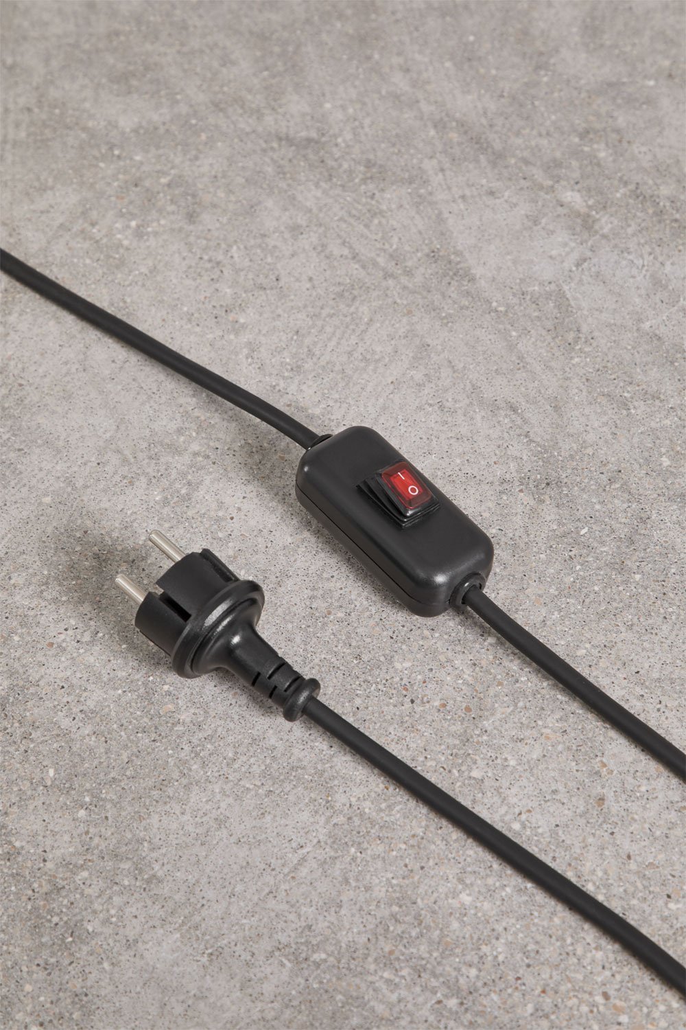 Stehlampe für den Außenbereich aus synthetischem Rattan und Eisen Ekain, Galeriebild 7