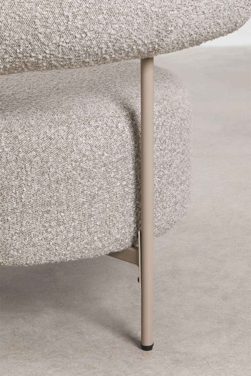 Bouclé-Stoffsessel Arieta, Galeriebild 6