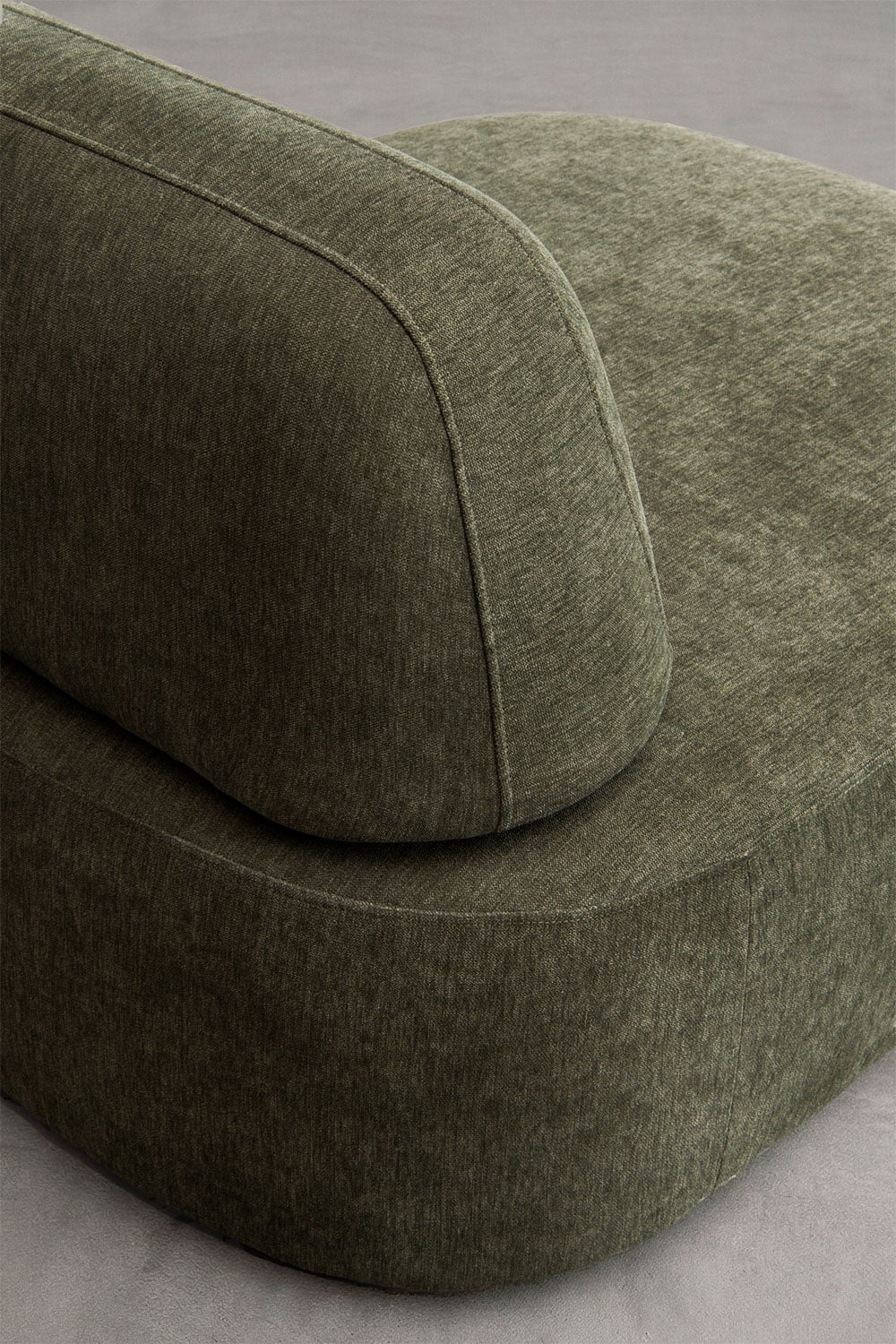 Modulares 4-teiliges Ecksofa mit linker Chaiselongue und gepolstertem Giorgia-Eckmodul, Galeriebild 7