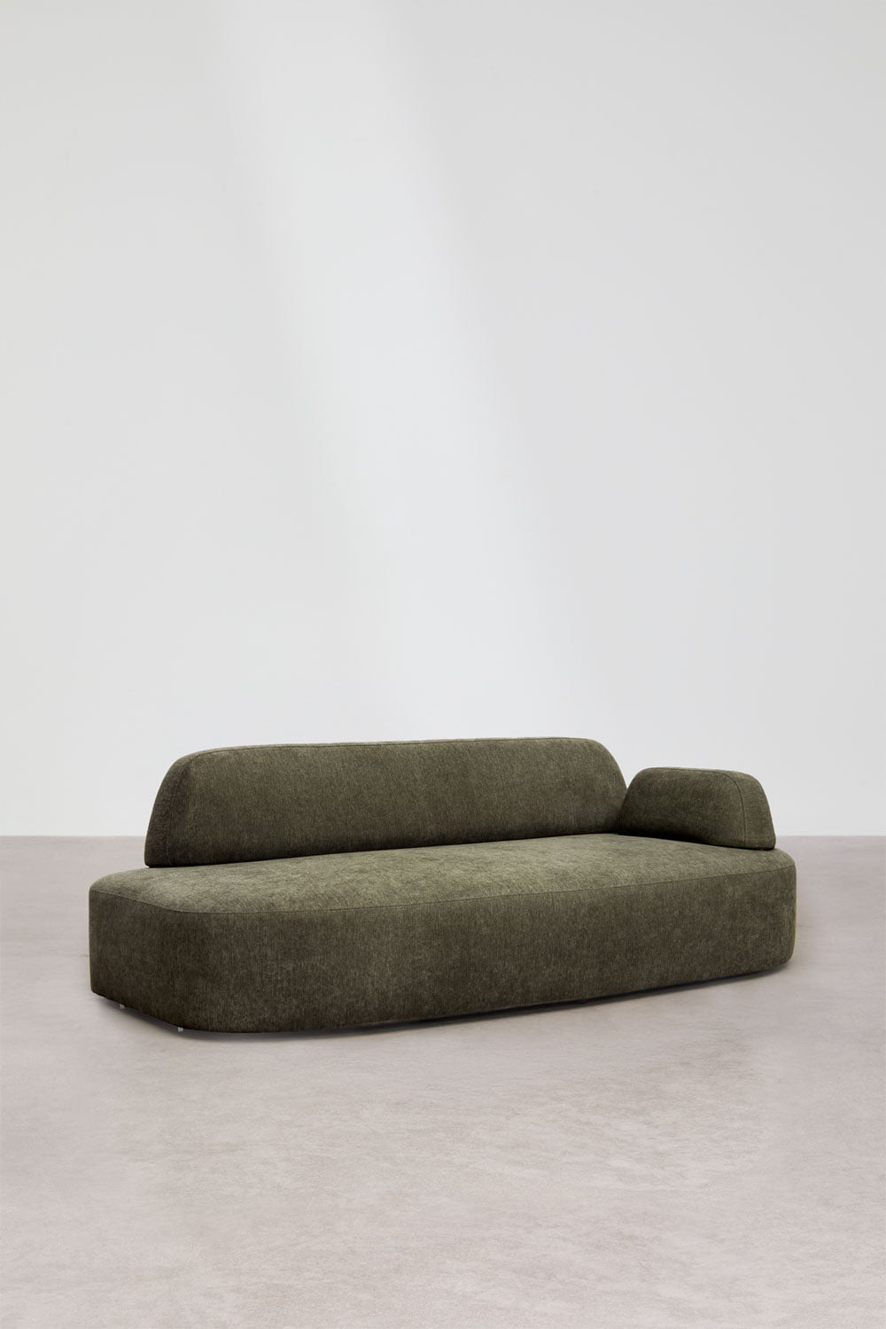 Modulares 4-teiliges Ecksofa mit linker Chaiselongue und gepolstertem Giorgia-Eckmodul, Galeriebild 8