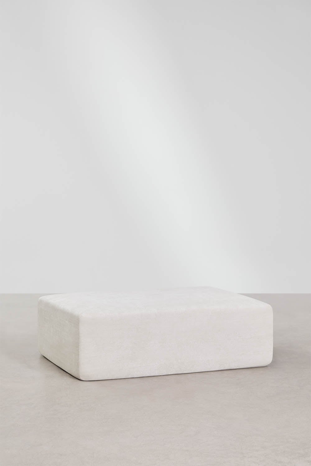 Vakuumverpacktes Chenille-Pouf Norridge, Galeriebild 1