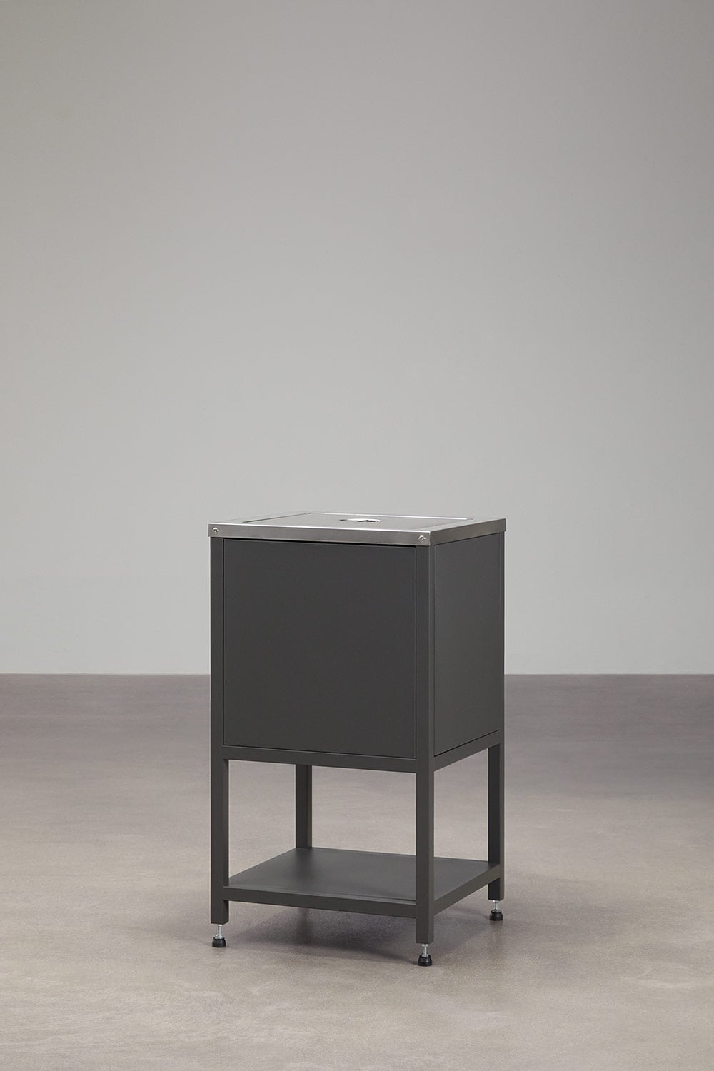 Ecklager-Modul für modulare Außenküche aus Stahl Savona, Galeriebild 5