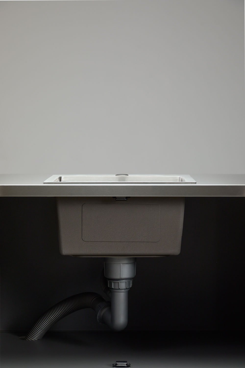 Außenmodul mit Spüle für modulare Küche aus Stahl Savona, Galeriebild 9