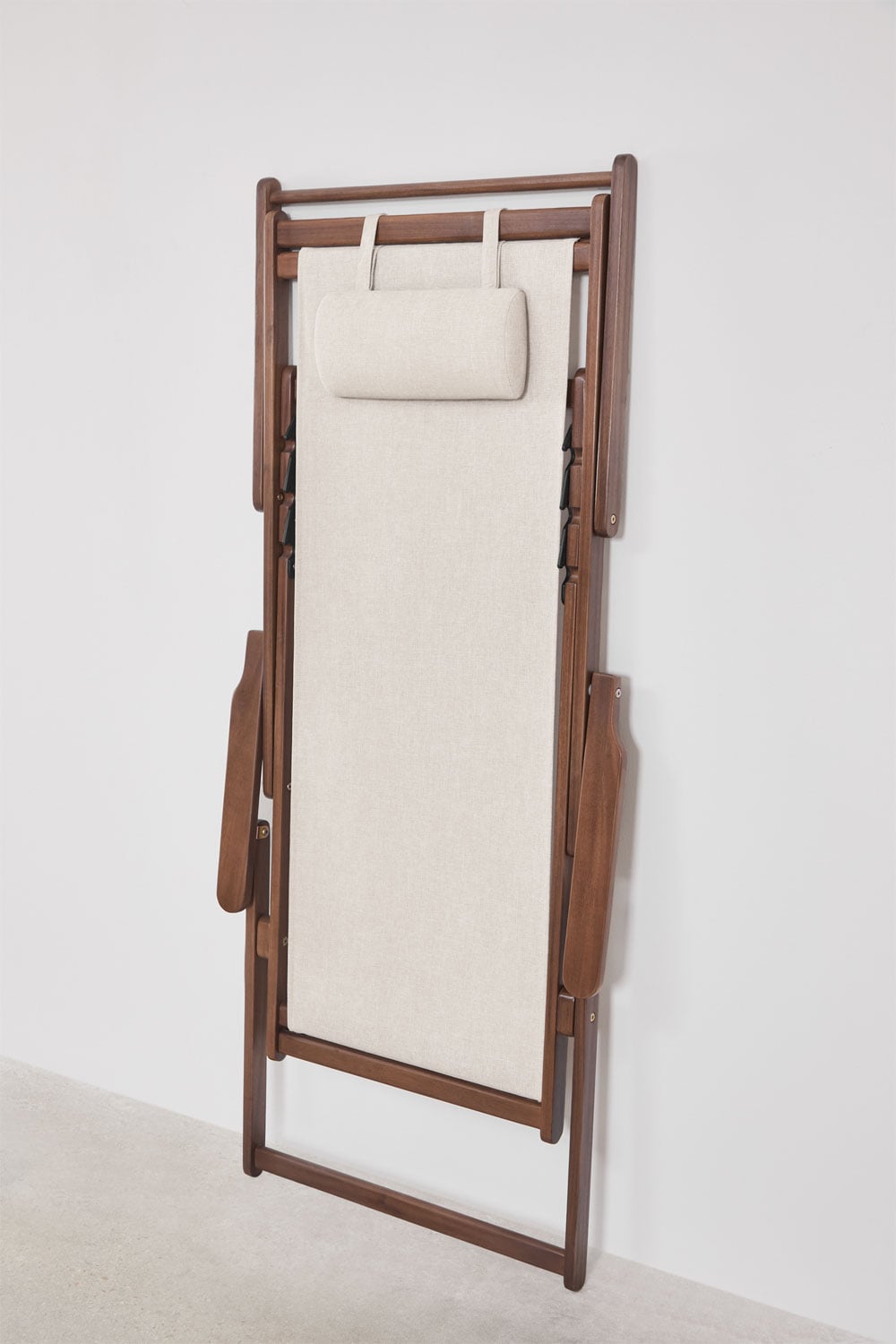 Pack mit 2 klappbaren Hängematten aus Akazienholz mit Kissen Rondonia, Galeriebild 8