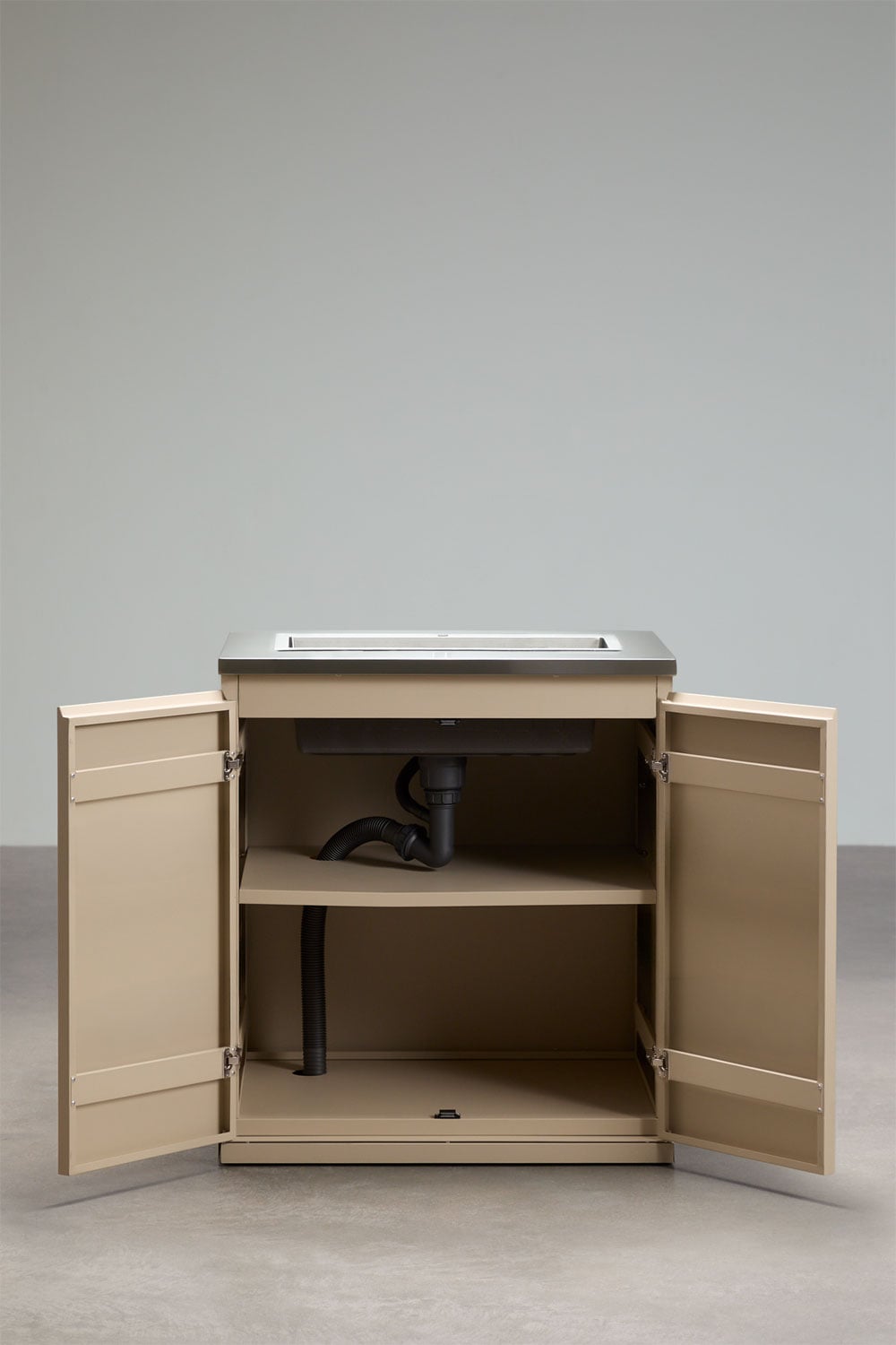 Außenküchenmodul mit Spüle aus Rivana-Stahl, Galeriebild 3