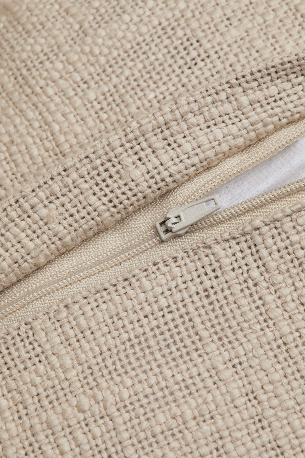 Rundes Kissen Ø40 cm aus Baumwolle Soncey, Galeriebild 6