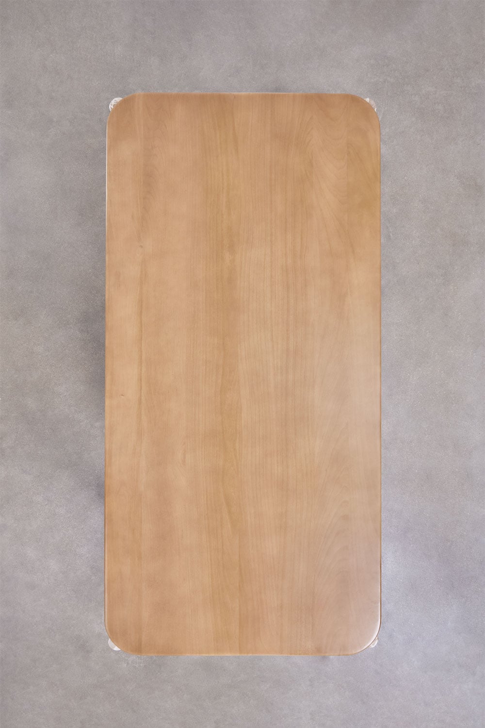 Rechteckiger Esstisch 230x110 cm aus Mangoholz und Naturstein Andeca, Galeriebild 8