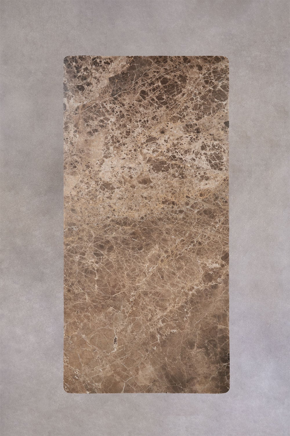 Rechteckiger Esstisch 240x110 cm aus Mangoholz und Marmor Garsea, Galeriebild 7