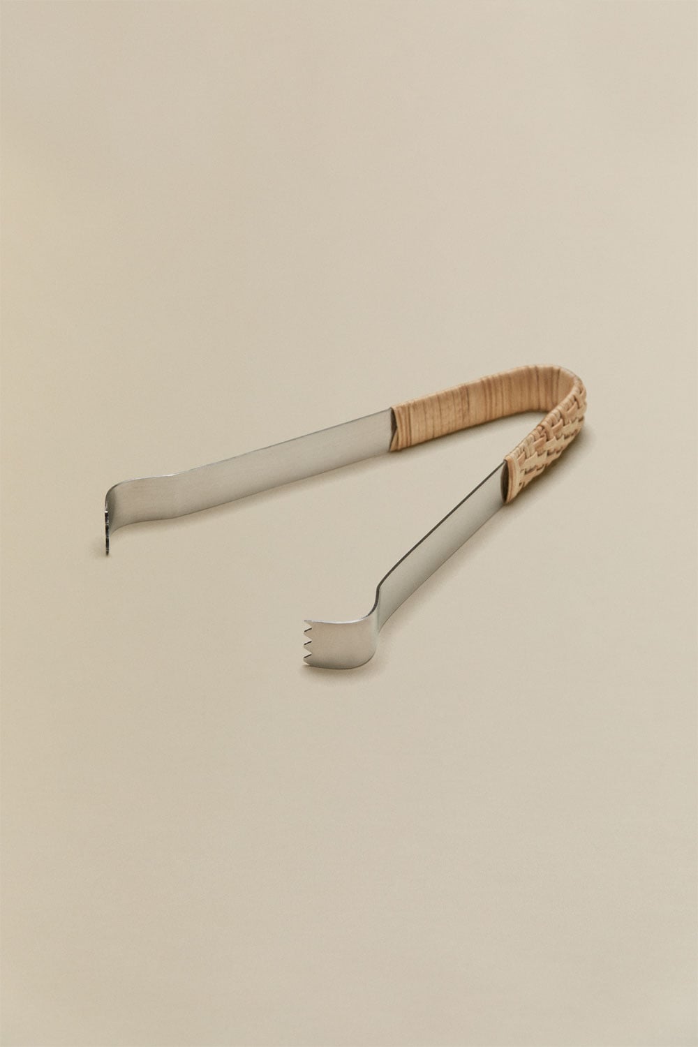 Dakomi Eiskübel-Set mit Zange aus Edelstahl und Bambus, Galeriebild 7