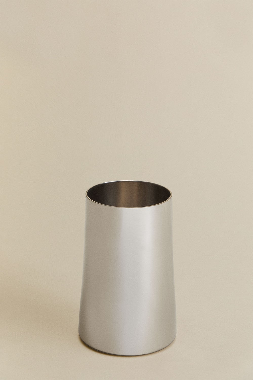 Set aus 2 Vasen aus Edelstahl Padulin, Galeriebild 3