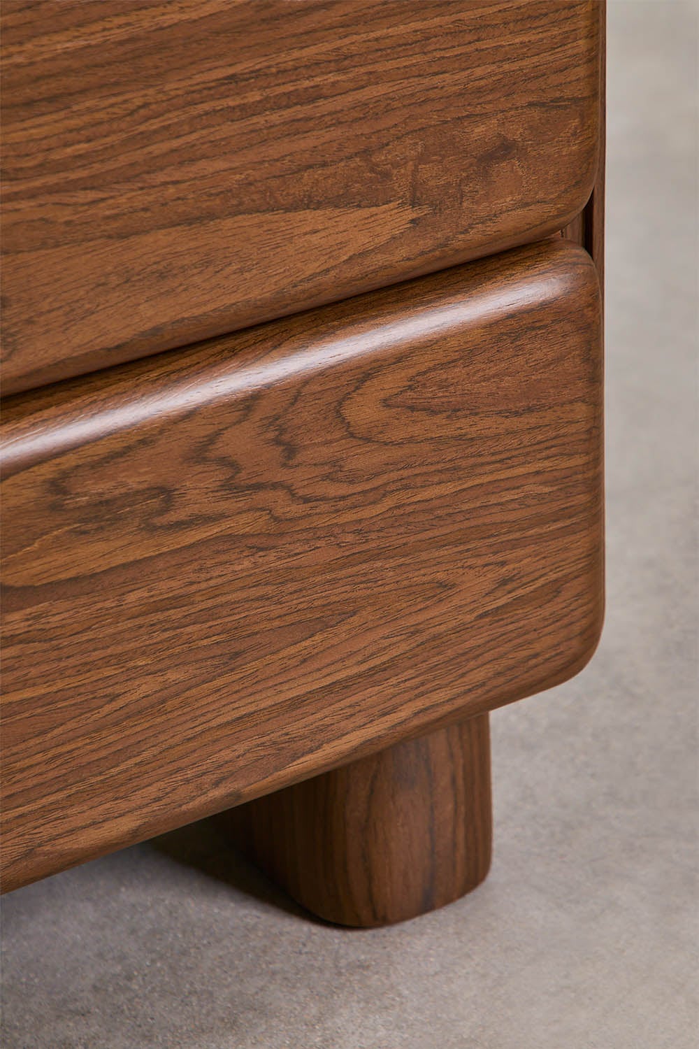 Rechteckiger Nachttisch mit zwei Schubladen aus MDF Sheila, Galeriebild 5