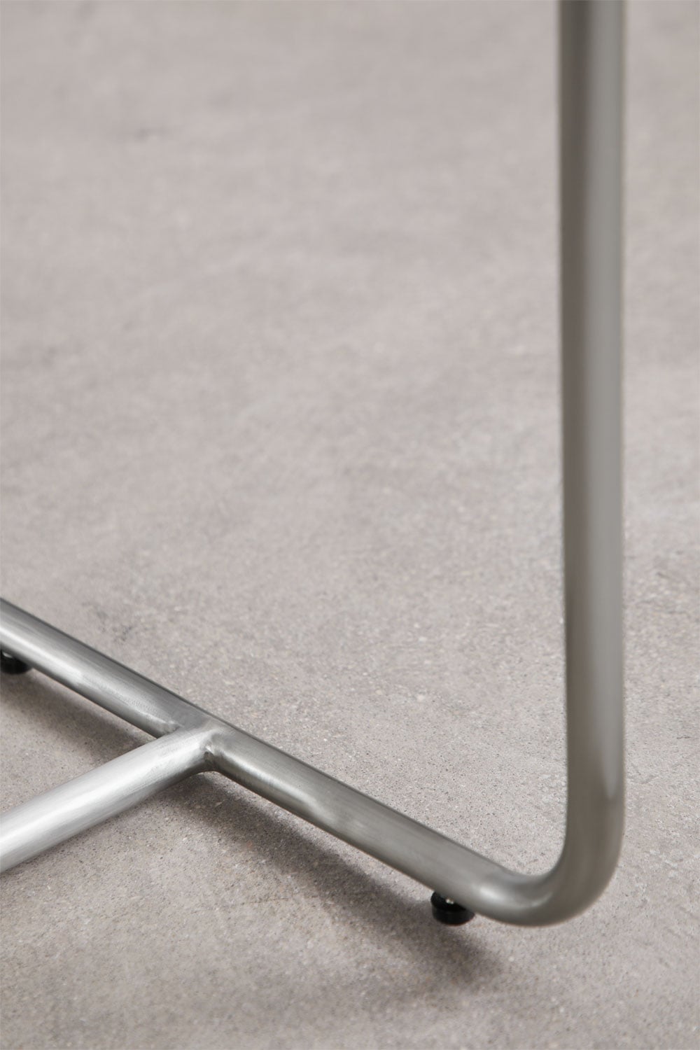 Empfangskonsole 120x35 cm aus Akazienholz und Edelstahl Altrex, Galeriebild 4