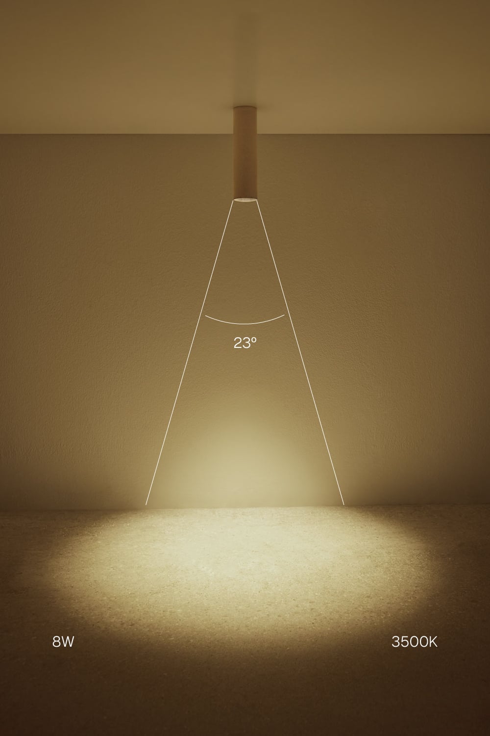 Rundes LED-Deckenaufbauleuchte Ø7,2 cm aus Aluminium Luisiana, imagen de galeria 2