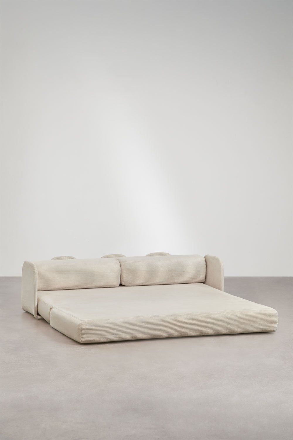 Zweisitziges Schlafsofa aus Vakuumverpacktem Cord Kyoto, Galeriebild 6