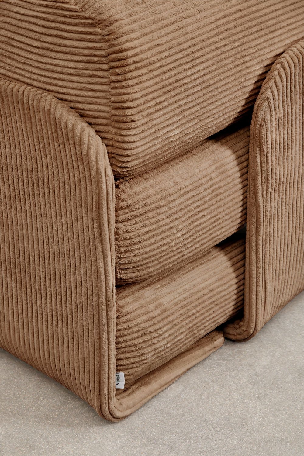 Zweisitziges Schlafsofa aus Vakuumverpacktem Cord Kyoto, Galeriebild 8