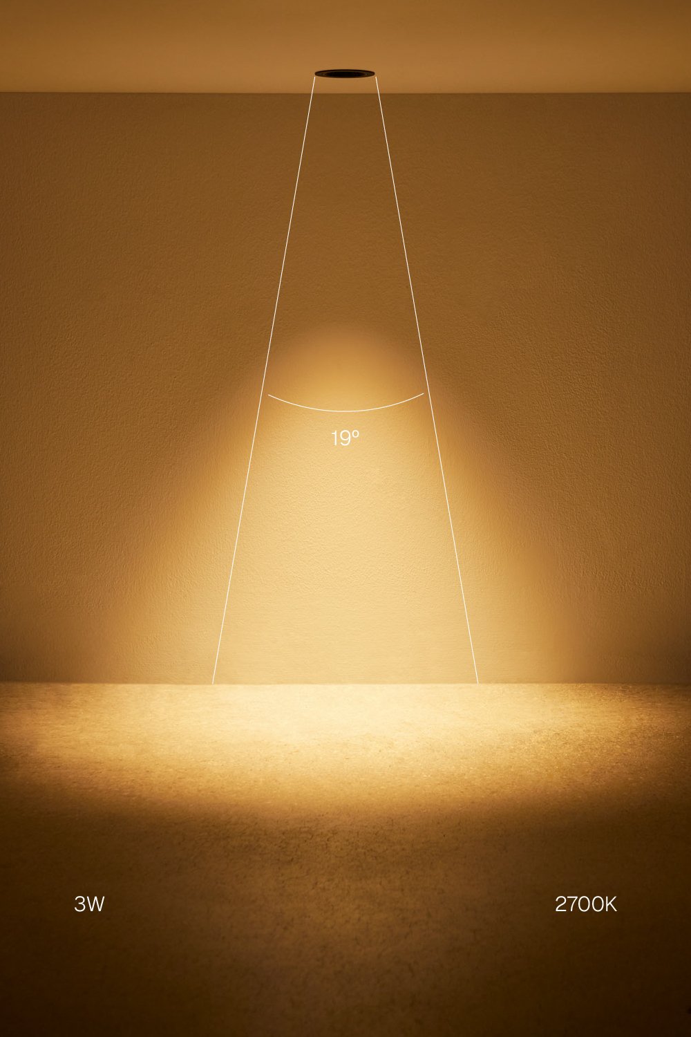 Pack mit 2 rahmenlosen, runden, eingelassenen LED-Downlights Ø3,6 cm aus Aluminium Luisiana, imagen de galeria 2