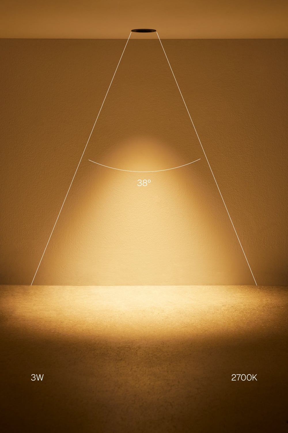 Pack mit 4 rahmenlosen, eingelassenen LED-Downlights, rund Ø6,8   cm aus Aluminium Luisiana, imagen de galeria 2