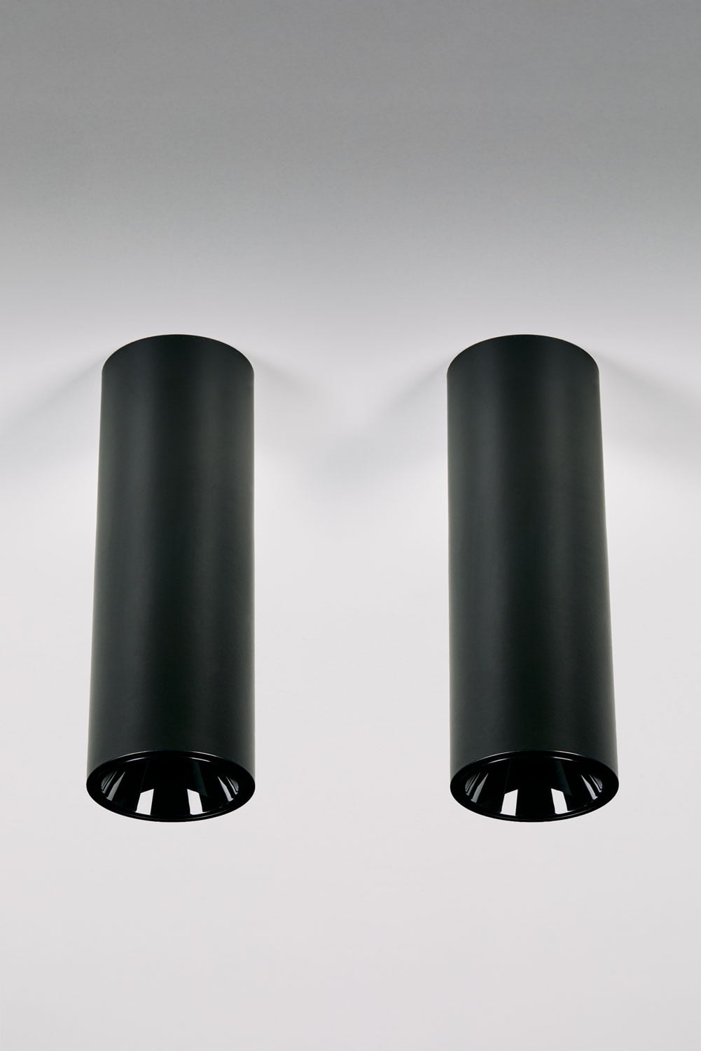 Packung mit 2 runden LED-Deckenaufbauleuchten Ø 5,7 cm aus Aluminium Luisiana, imagen de galeria 1