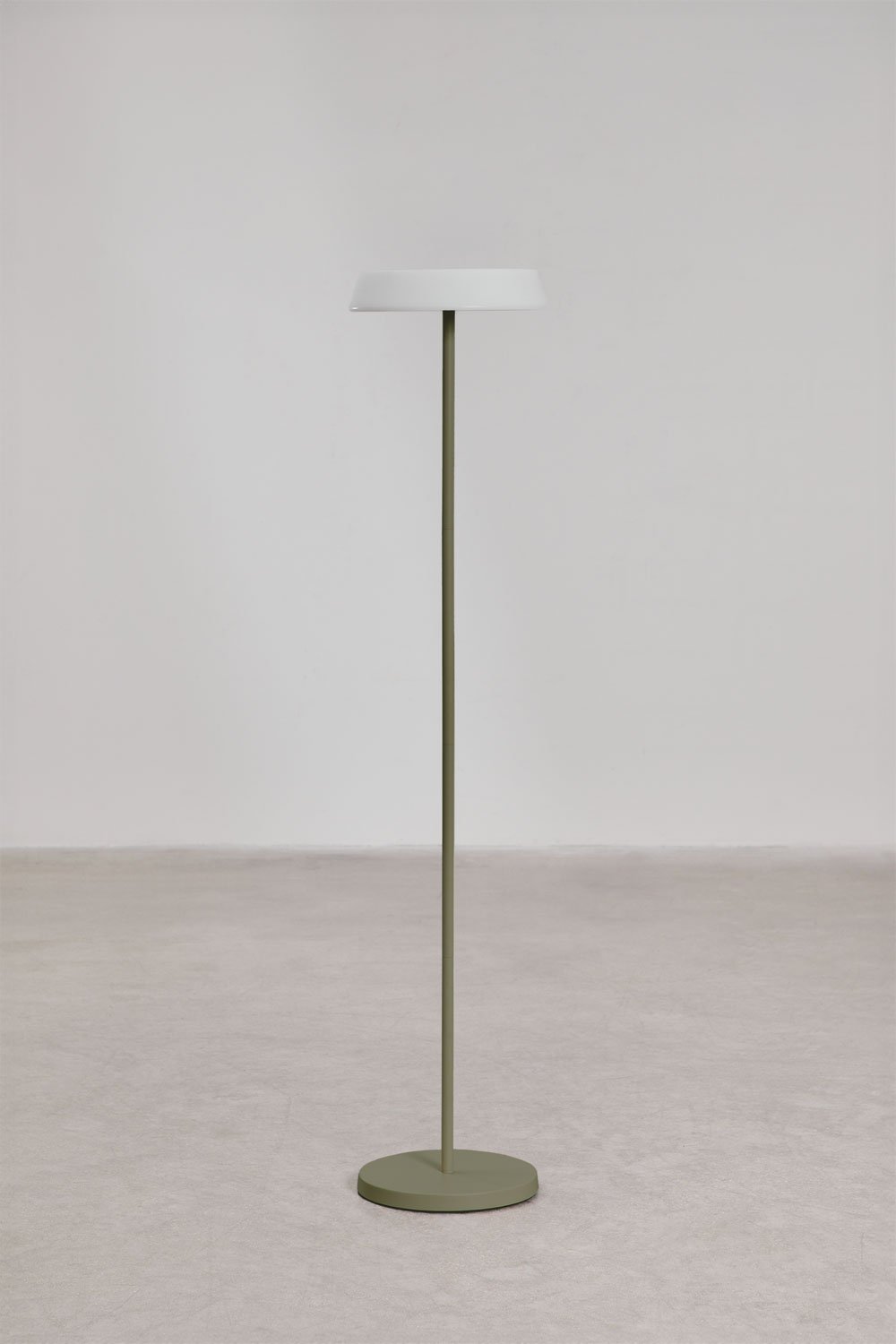 Kabellose LED-Solar-Stehlampe aus Polyethylen und Eisen Ulenia, Galeriebild 3