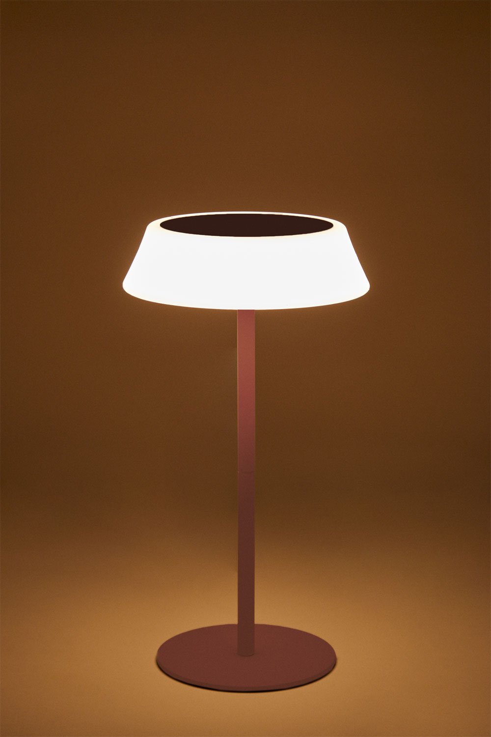 Kabellose LED-Solar-Tischlampe aus Polyethylen und Eisen Ulenia, Galeriebild 2