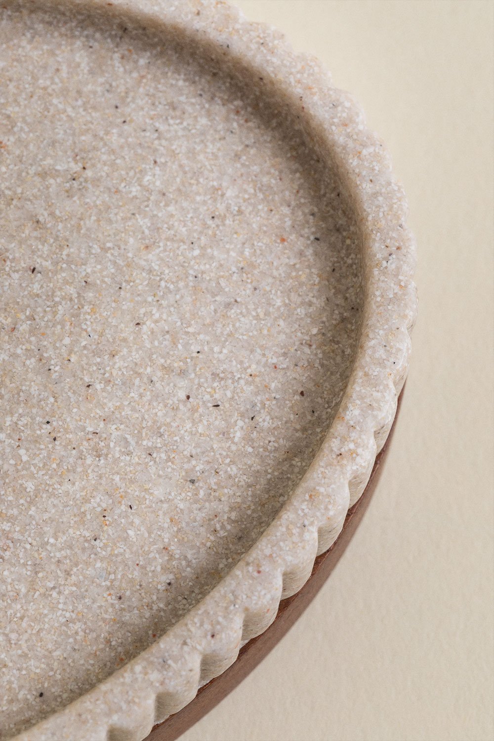 Seifenschale aus Polyresin in Nude-Beige Wassila, Galeriebild 4