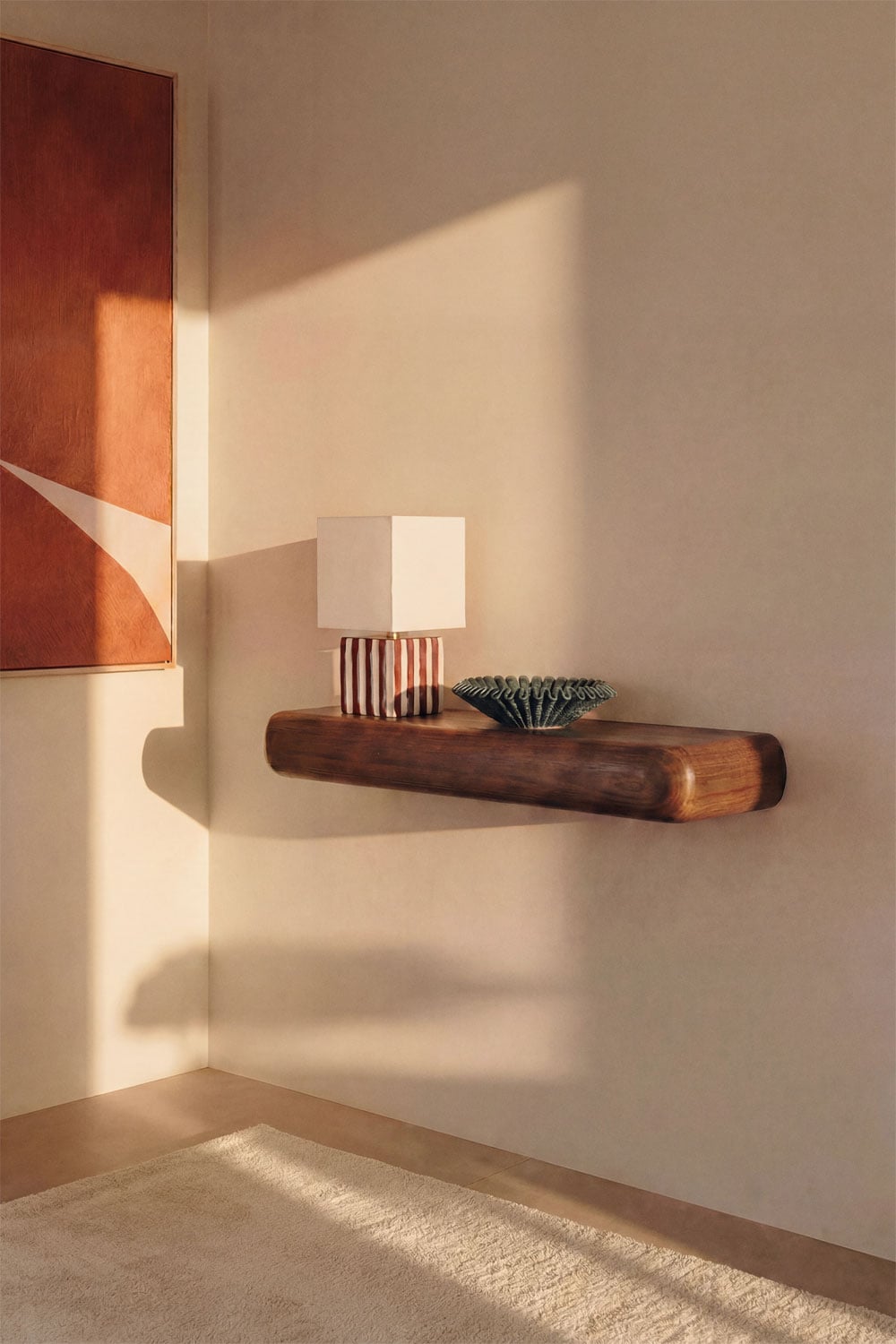 Wand-Empfangskonsole aus Holz Carmen, Galeriebild 1
