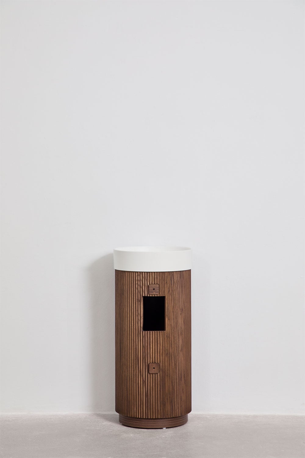 Badezimmermöbel-Set aus Holz mit integriertem Waschbecken Freia, Galeriebild 4