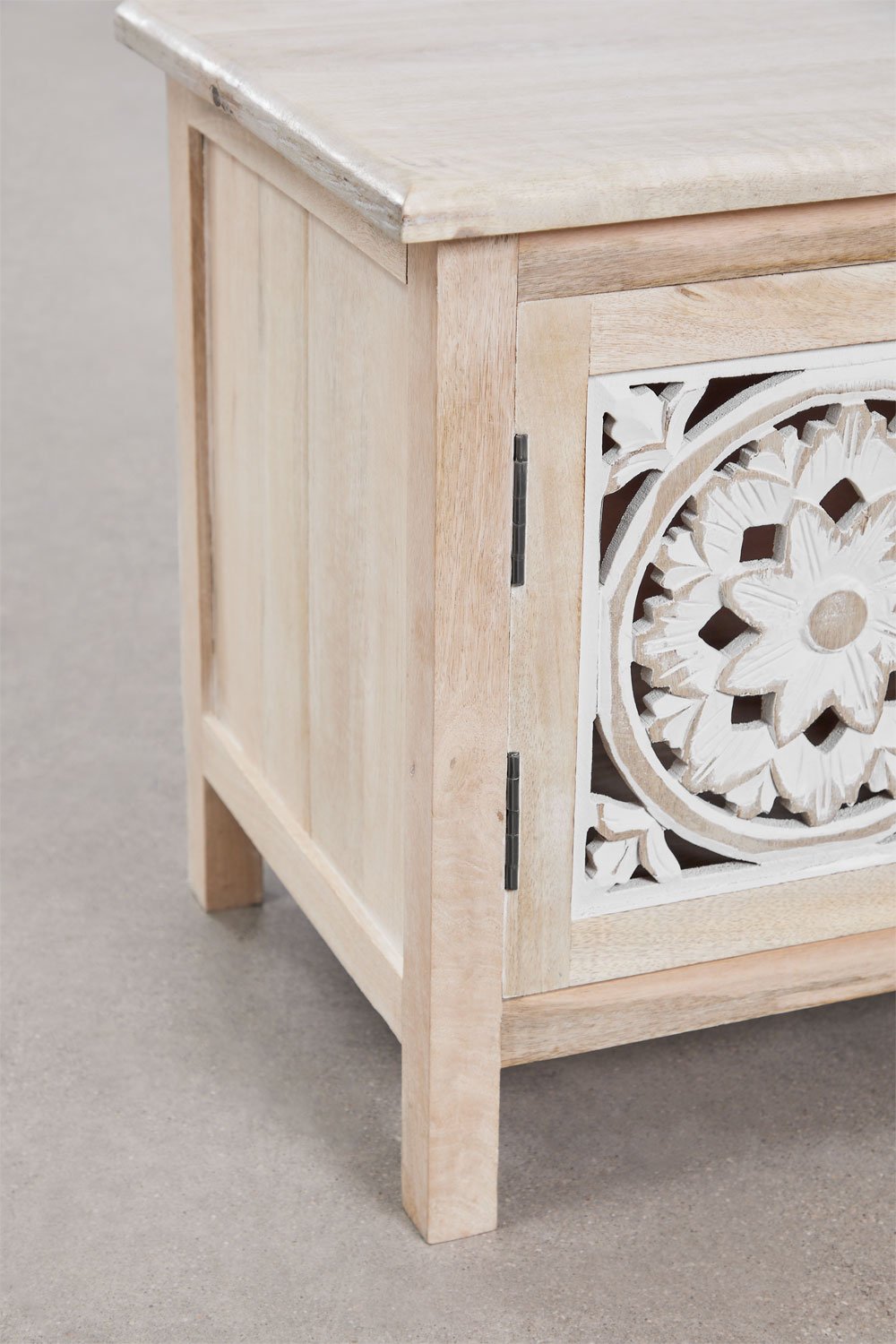 TV-Möbel 145x40 cm aus Mangoholz Ardel, Galeriebild 5