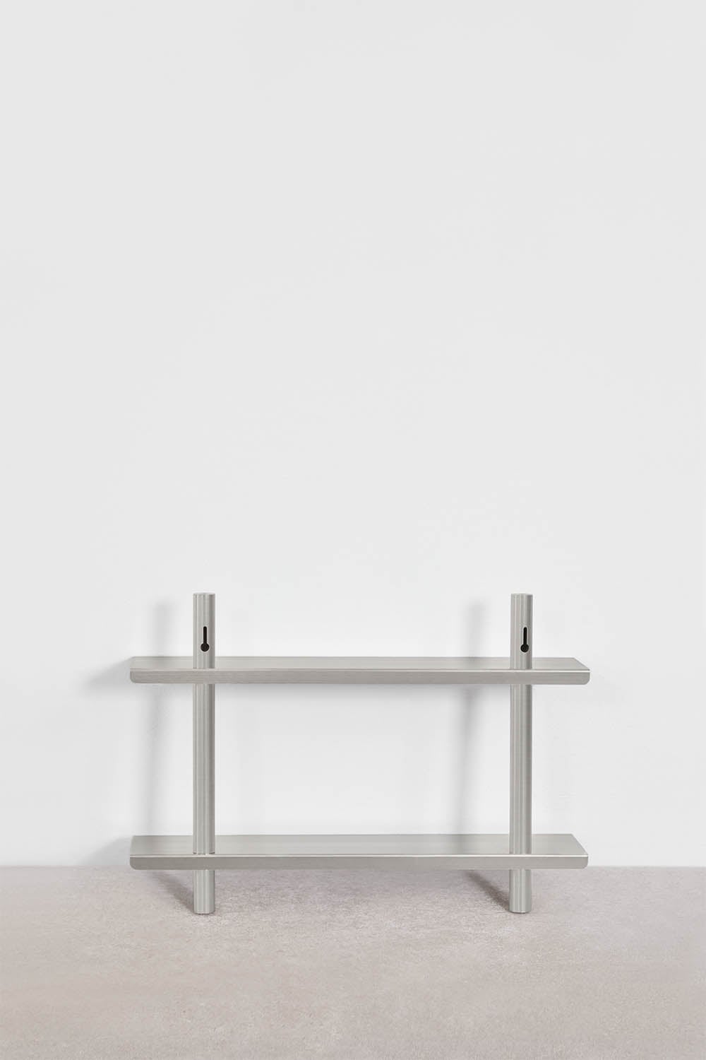 Eralia Wandregal aus Edelstahl, Galeriebild 2