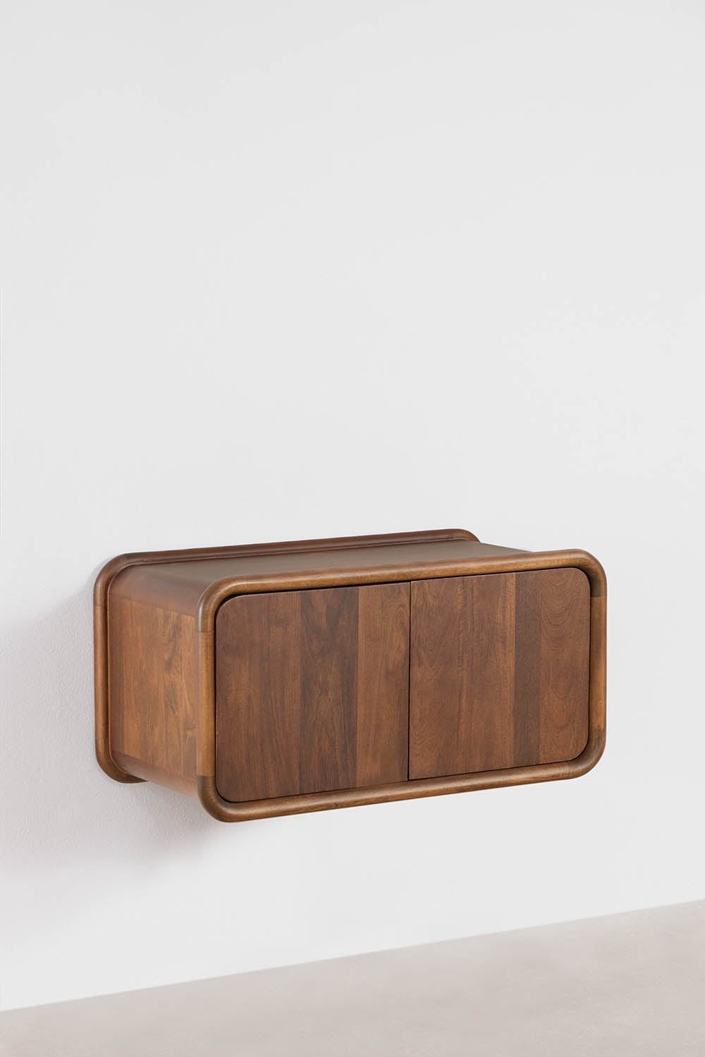 Maupaul hängendes Badezimmermöbel-Set aus Mangoholz, Galeriebild 2