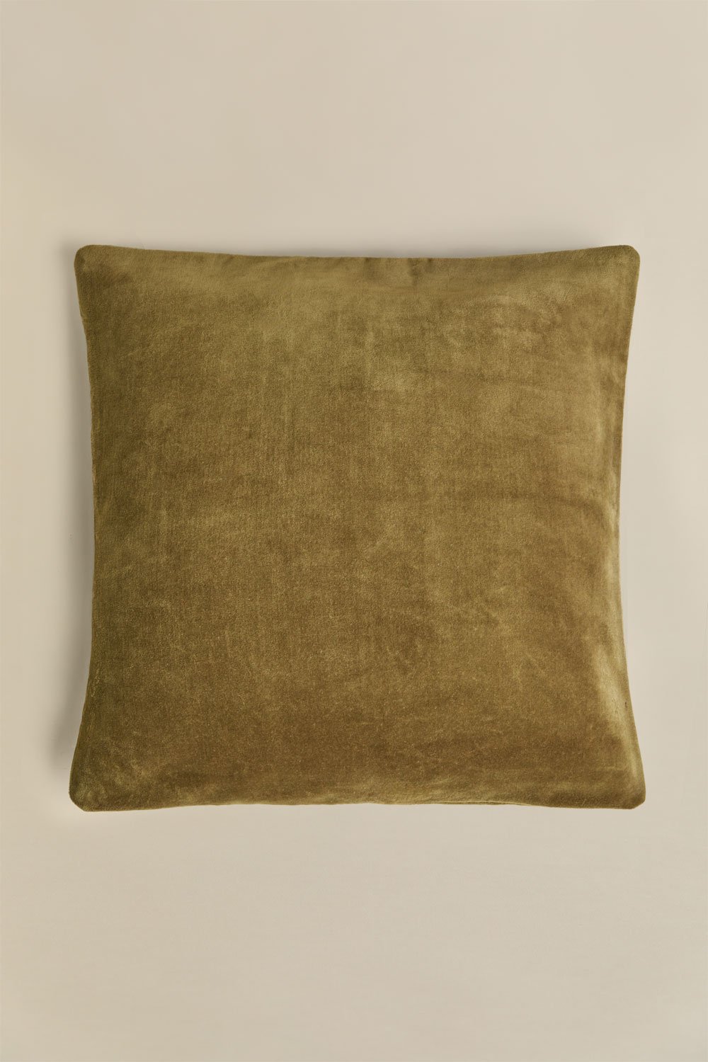 Quadratisches Kissen 40x40 cm aus Baumwolle Enid, Galeriebild 3