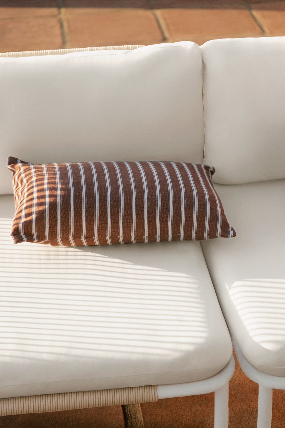 2-teiliges modulares Gartensofa aus Stahl Roubly, Galeriebild 2