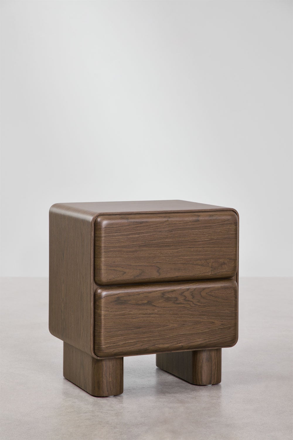 Pack aus 2 Nachttischen mit zwei Schubladen aus MDF Sheila, Galeriebild 3