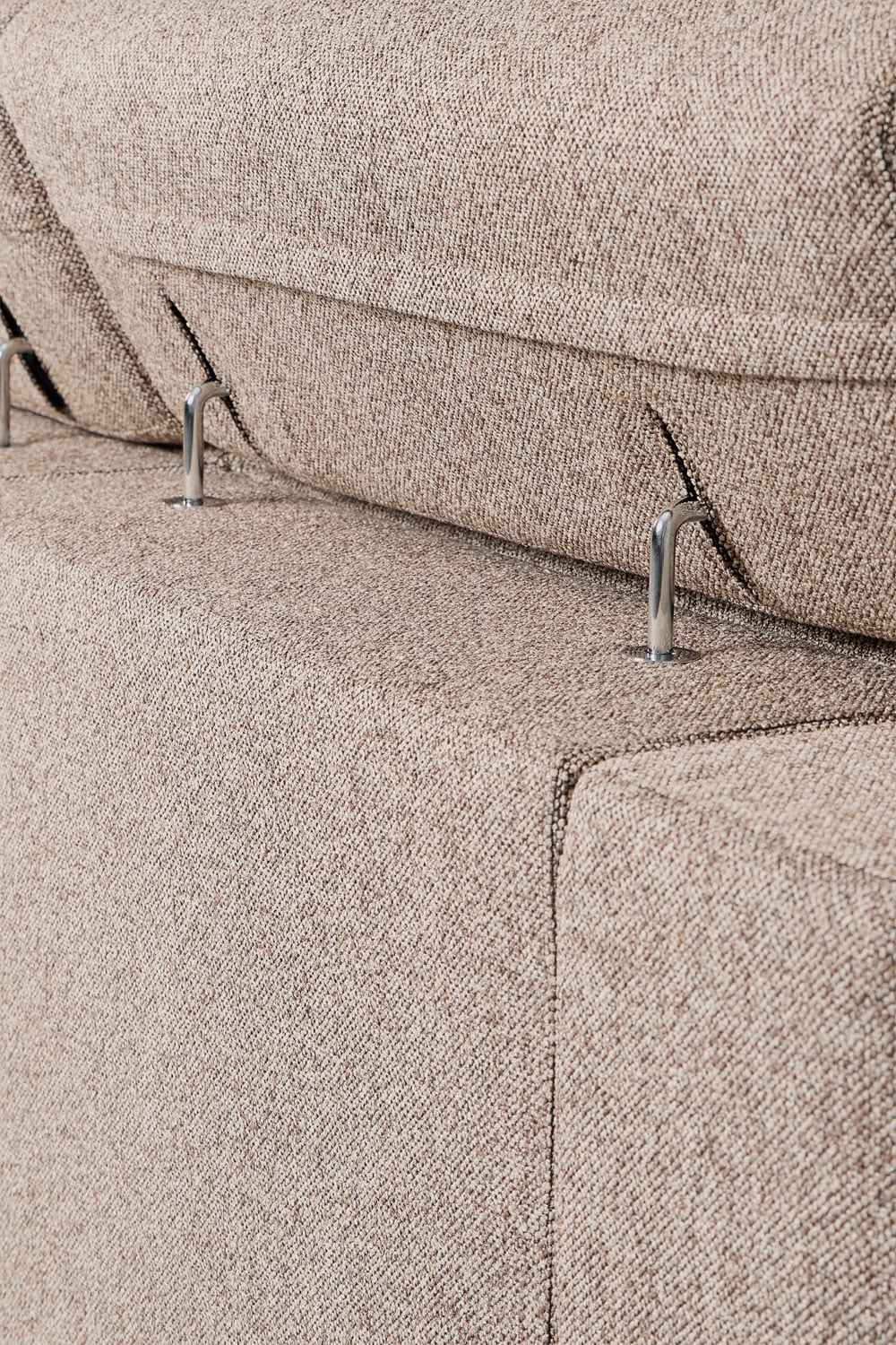 Linkes 3-Sitzer-Chaiselongue-Sofa mit verstellbarer Kopfstütze und ausziehbaren Sitzen Aramis, Galeriebild 10