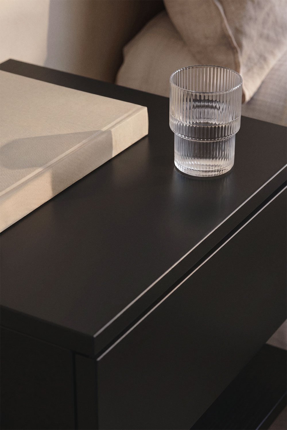Schwebender Nachttisch 40x30 cm mit Schublade Griviza, Galeriebild 2