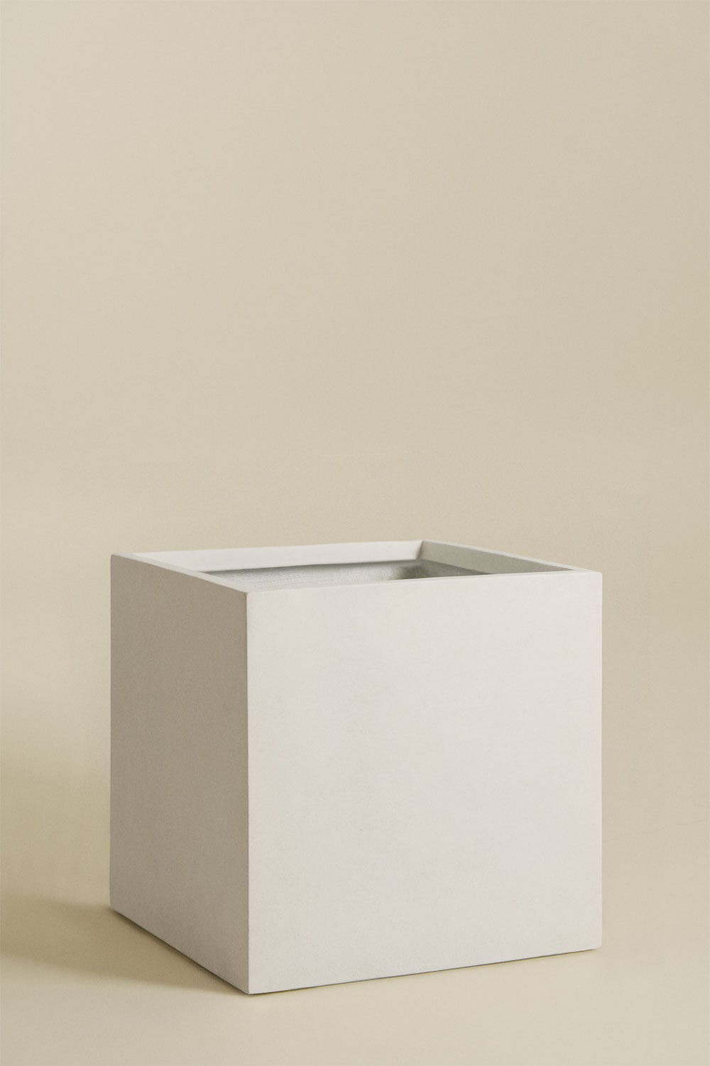 Quadratischer Außenblumentopf aus Zement Lucas, Galeriebild 3