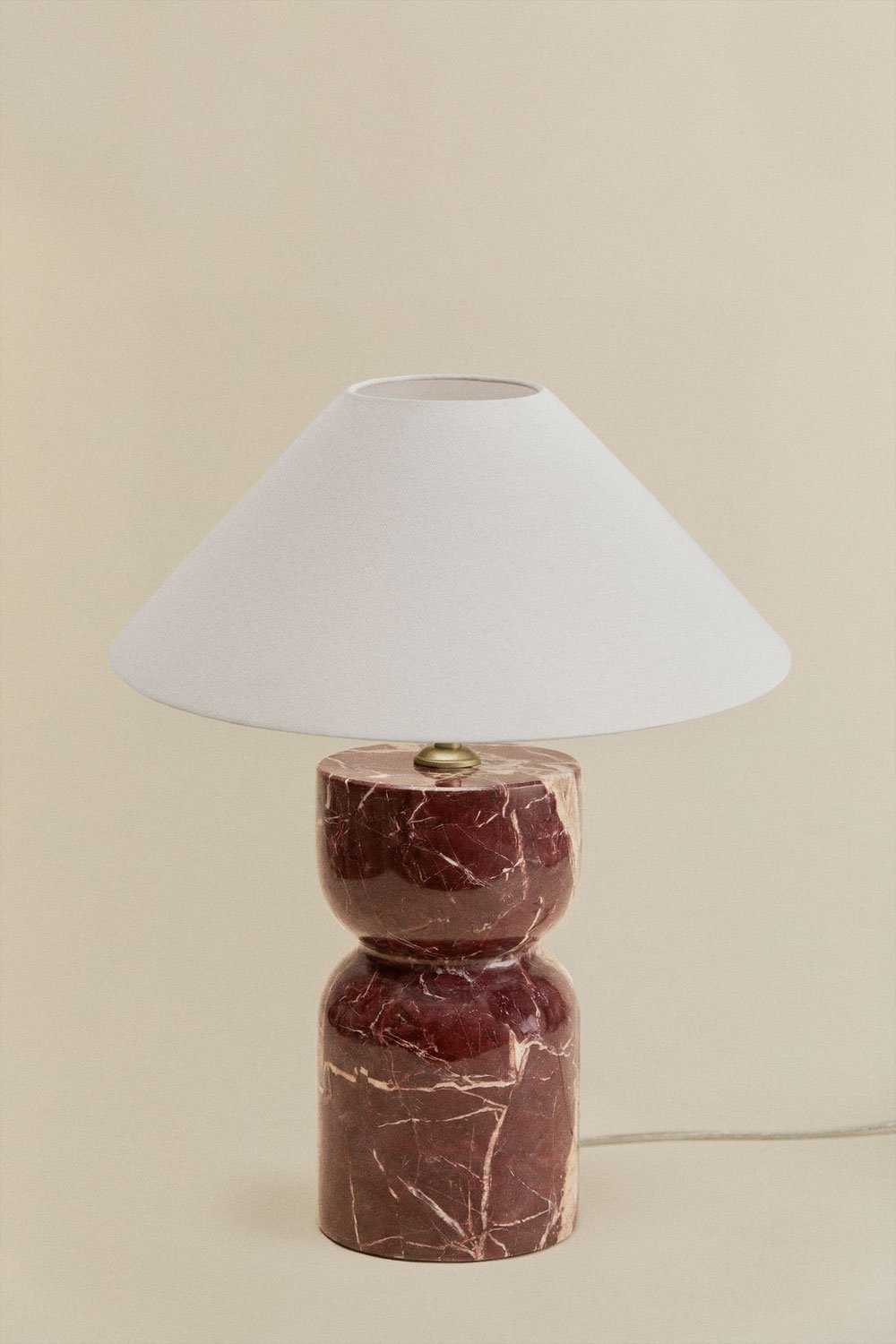 Tischlampe aus Naturstein Diniz, Galeriebild 3