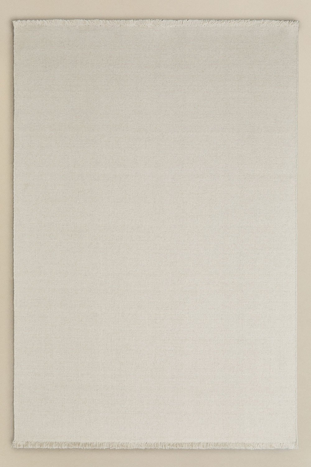 Rechteckiger Teppich aus Wolle und Baumwolle Quiteria, Galeriebild 1