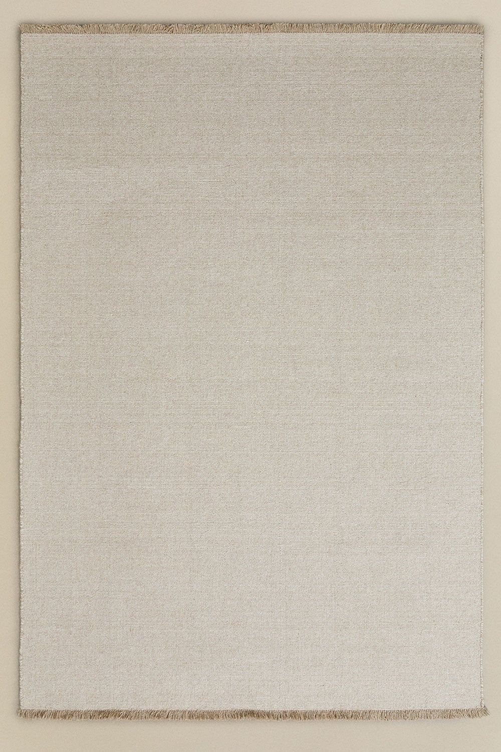 Rechteckiger Teppich aus Wolle und Baumwolle Quiteria, Galeriebild 1
