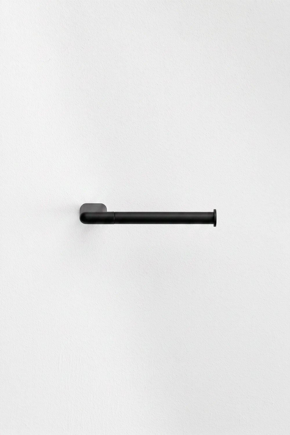 Toilettenpapierhalter aus Edelstahl in Schwarz matt Rovent, Galeriebild 3
