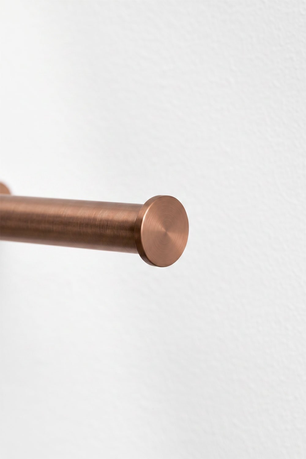 Toilettenpapierhalter aus Edelstahl in Roségold gebürstet Rovent, Galeriebild 5