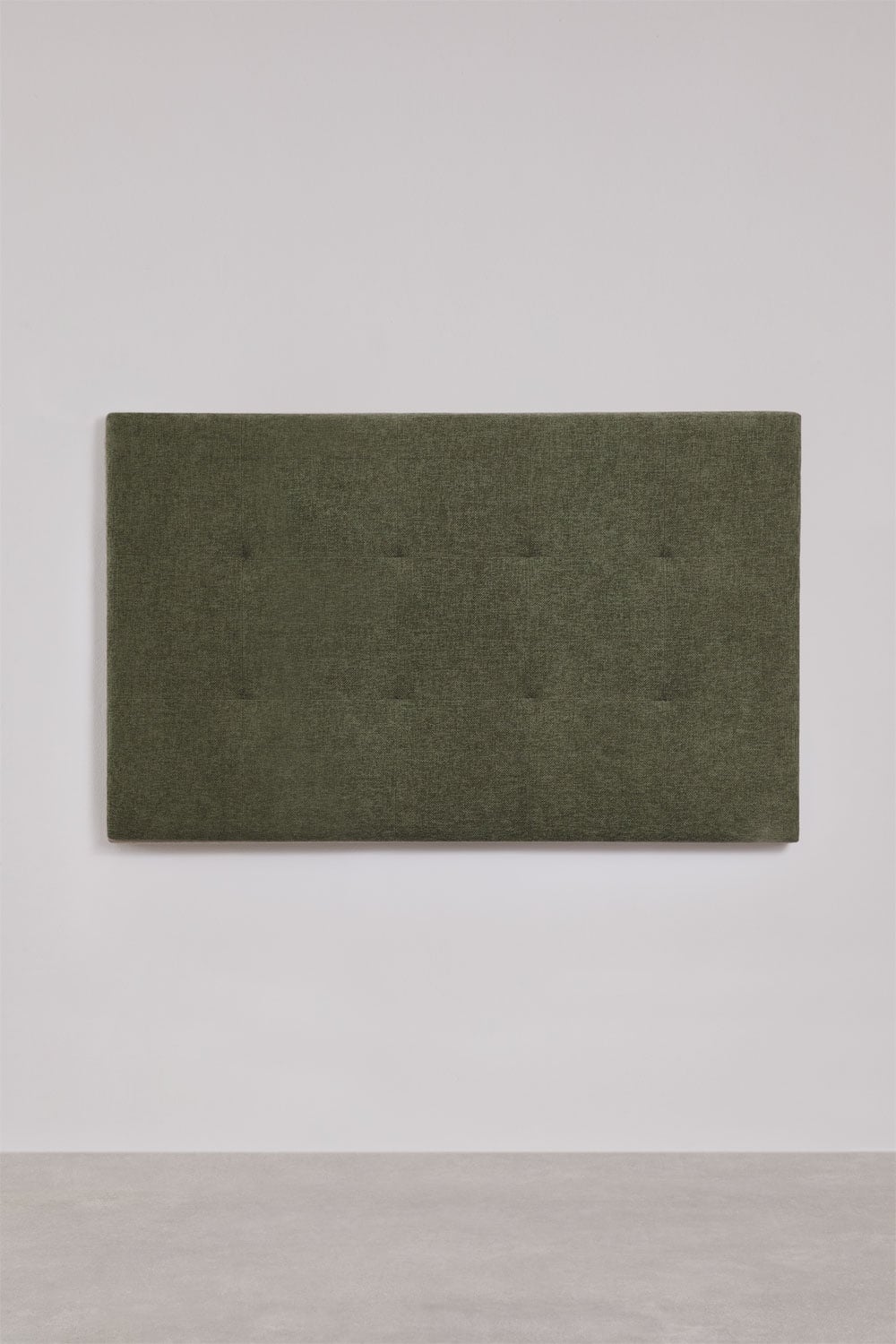 Bettkopfteil für 160 cm Bett mit Chenille-Bezug Salbeigrün Artur, Galeriebild 3