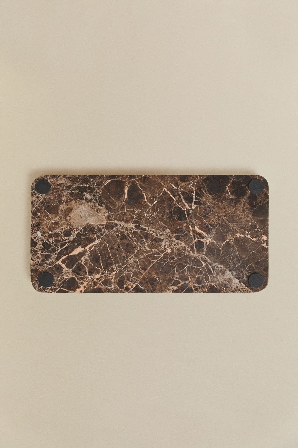 Rechteckiges Servierbrett 40x20 cm aus Zairex-Marmor, Galeriebild 6