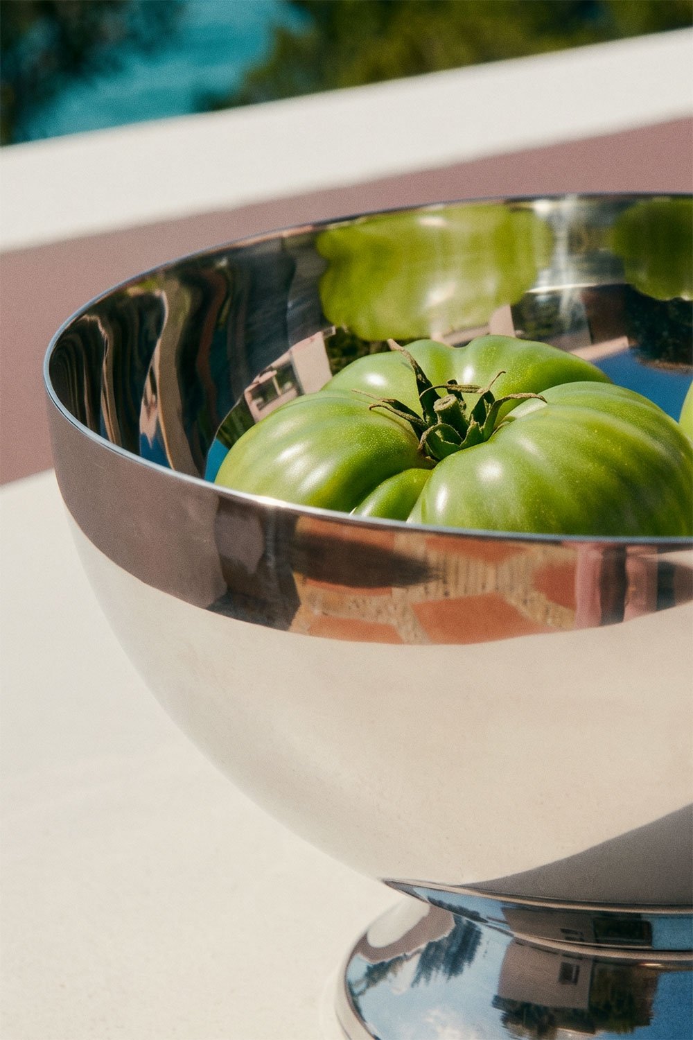 Ladispoli Salatschüssel aus Edelstahl, Galeriebild 2