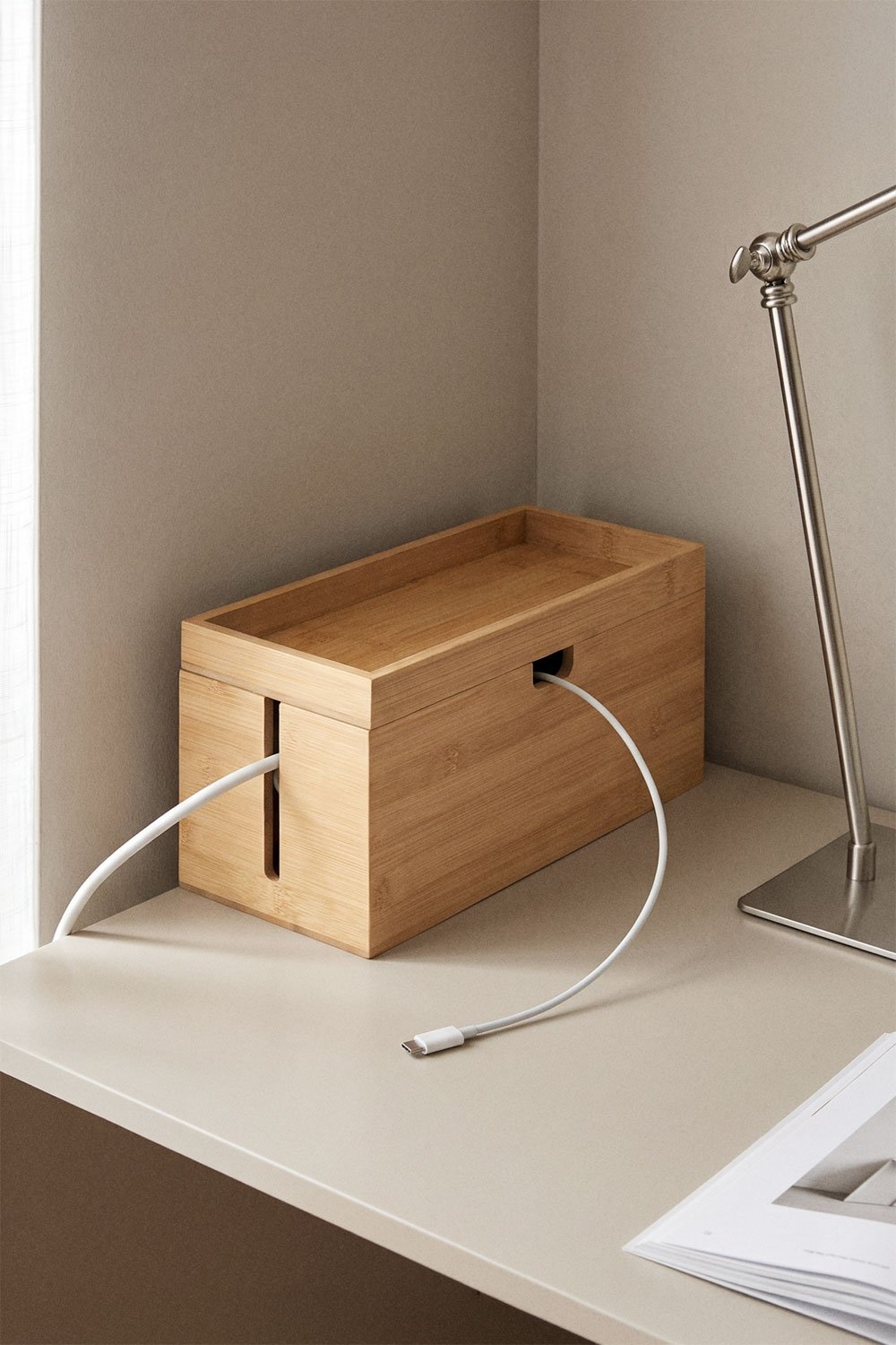 Anento Bambus-Kabelorganizer, Galeriebild 1