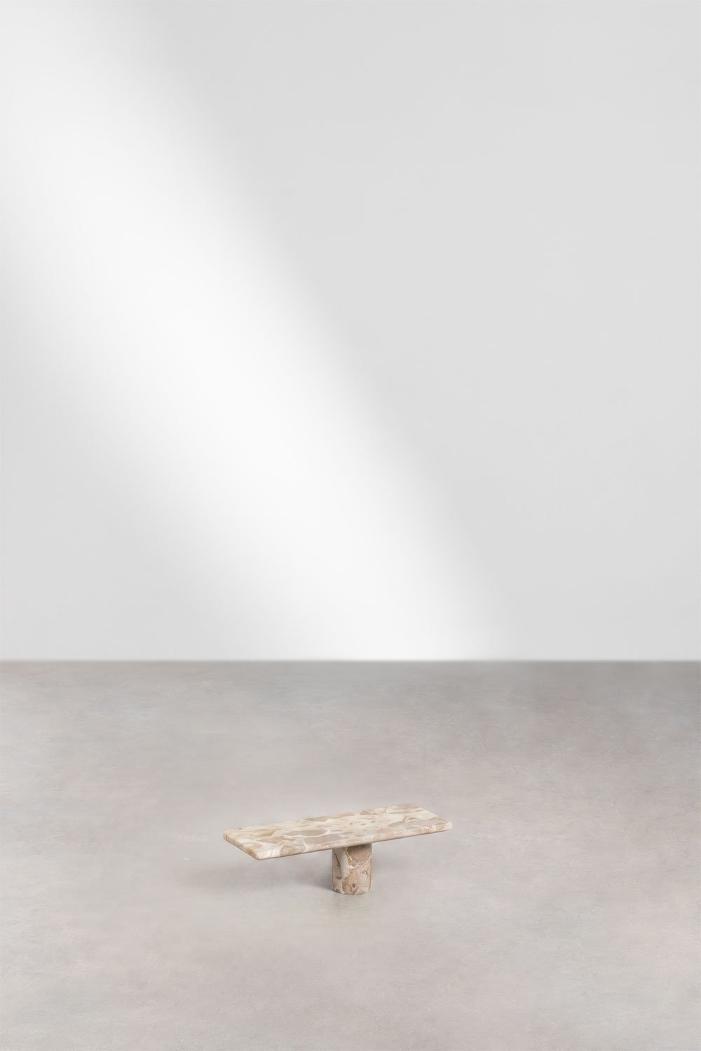 Schwebender Nachttisch 35x15 cm aus Uganda-Marmor, Galeriebild 6