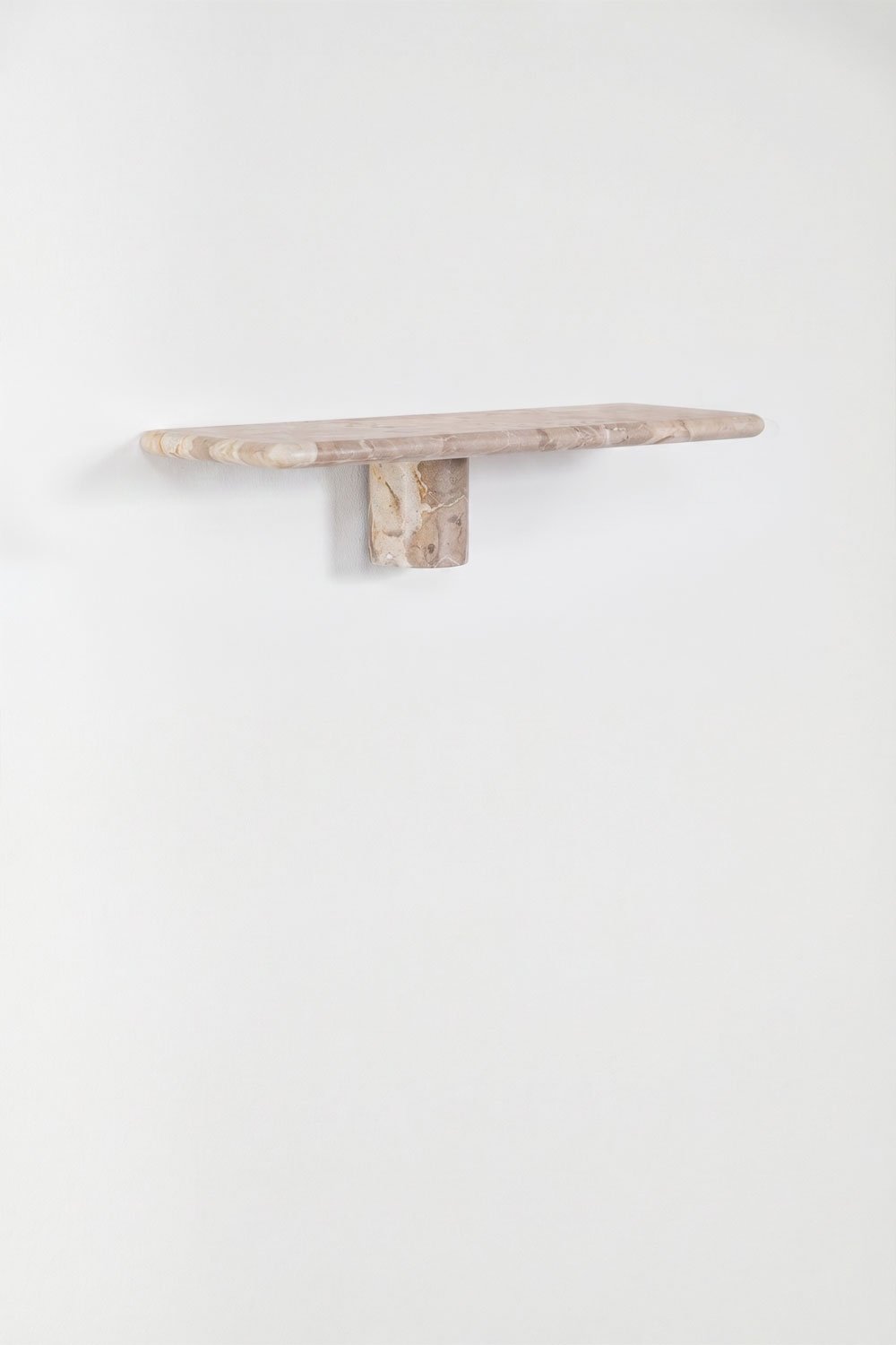 Schwebender Nachttisch 35x15 cm aus Uganda-Marmor, Galeriebild 3