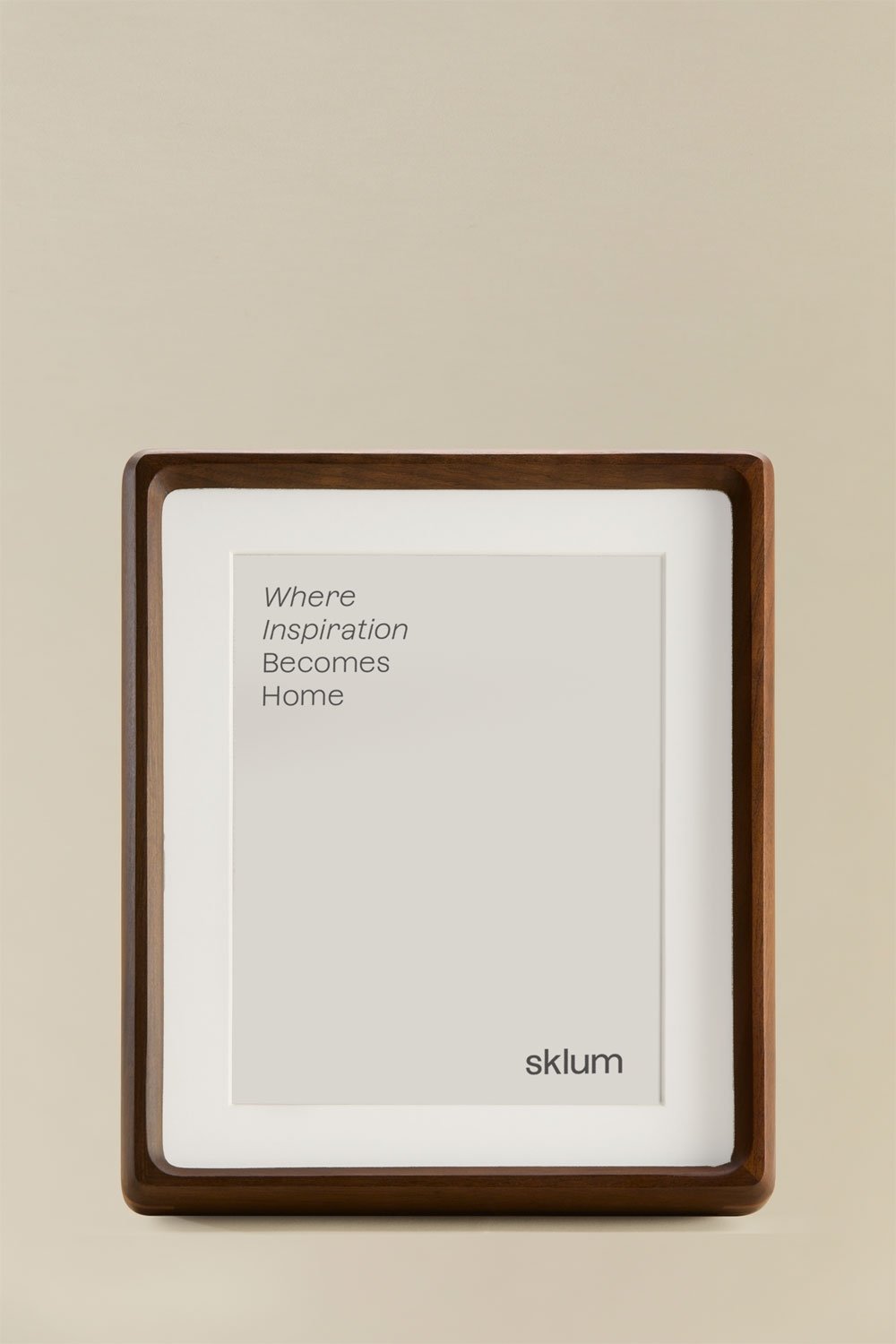 Taziel Nussbaum Holz Bilderrahmen, Galeriebild 4