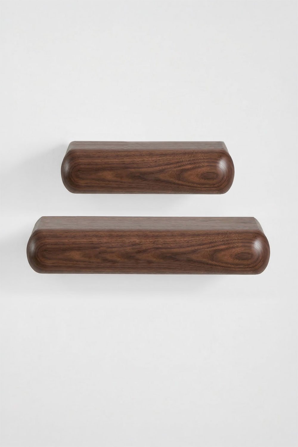 Set aus 2 Wandregalen aus Holz Carmen, Galeriebild 4
