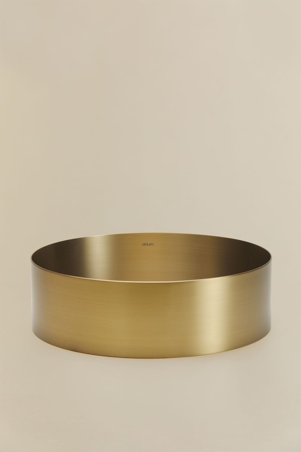 Runder Waschbecken Ø40 cm aus Edelstahl Lemia, Galeriebild 4